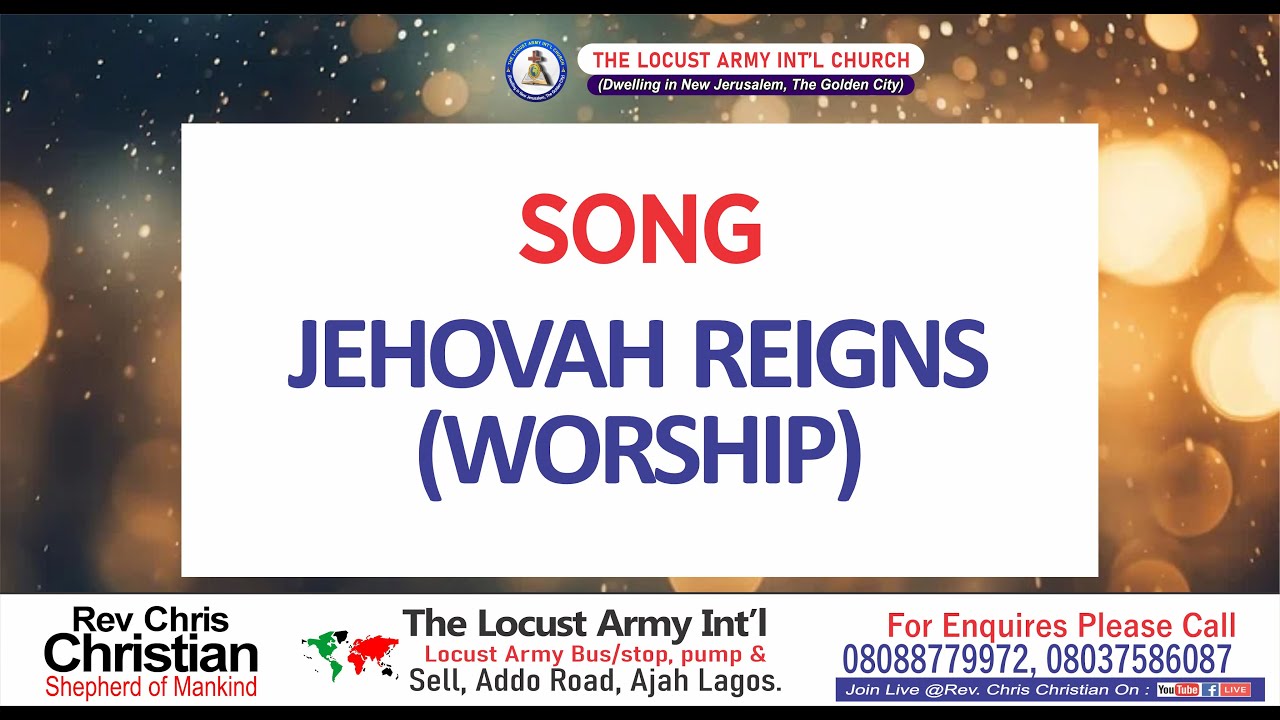 JEHOVAH REIGNS