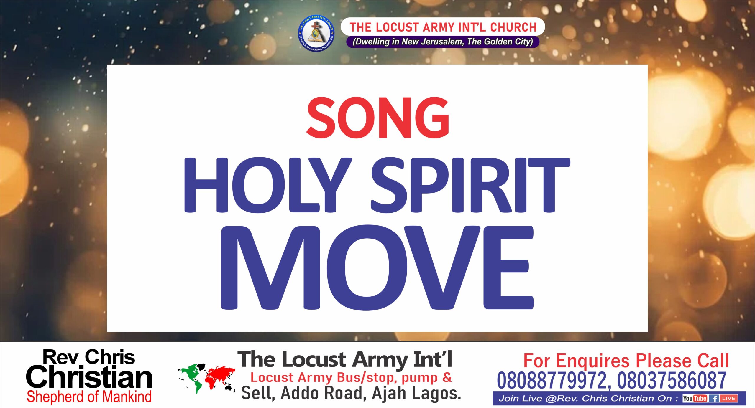 HOLY SPIRIT, MOVE